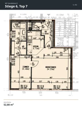 2-Zimmer-Wohnung kaufen in Wien – 52,8 m², € 209.000 – Bild 9 von 11