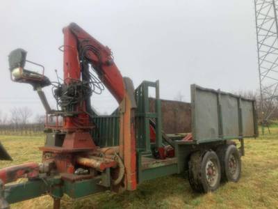 Rückewagen Forstwagen Kranwagen Agrarfahrzeug