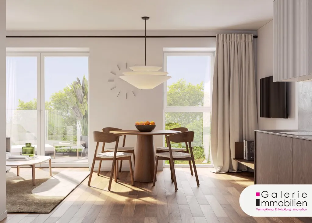 PASSIVHAUS - Barrierefreie Neubauwohnung mit Balkon/Loggia - sonnig und hell - Tiefgarage - Widok 3
