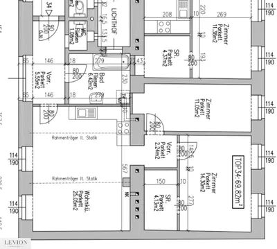 3-Zimmer-Wohnung kaufen in Wien – 69,82 m², € 419.000 – Bild 24 von 24