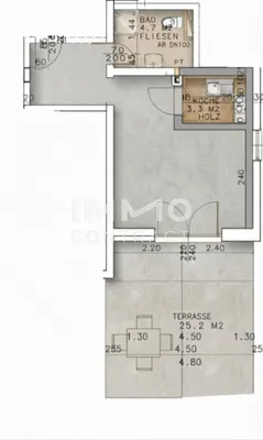 1-Zimmer-Wohnung mieten in Graz – 32,7 m², € 538 – Bild 10 von 10