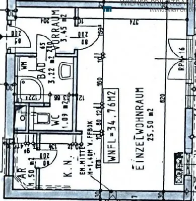 1-Zimmer-Wohnung mieten in Wien – 34,76 m², € 818 – Bild 12 von 12