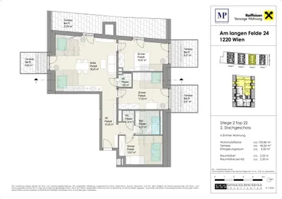 4-Zimmer-Wohnung kaufen in Wien – 105,86 m², € 798.000 – Bild 32 von 32