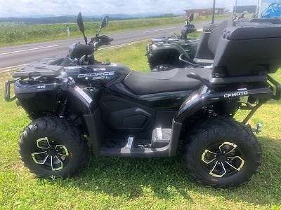 CFMOTO CForce 520 L ABS 90kmh Traktorzulassung, mit Koffer hi; Bumper hi u vo! 167Euro Rate!
