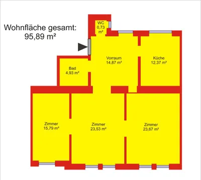 3-Zimmer-Wohnung mieten in Wien – 96 m², € 1.686 – Bild 18 von 18