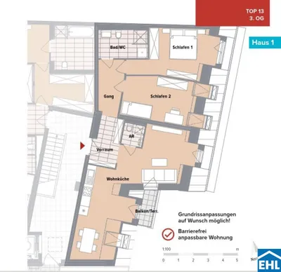 3-Zimmer-Wohnung kaufen in Wien – 86,4 m², € 499.600 – Bild 8 von 8