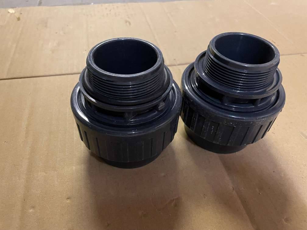 PVC Schraub - Klebe Muffen in DM 63mm