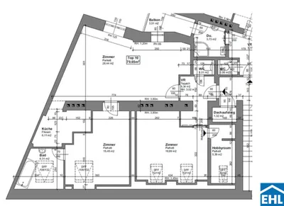 3-Zimmer-Wohnung mieten in Wien – 79,65 m², € 1.650 – Bild 12 von 12