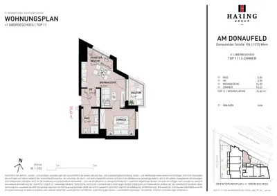 2-Zimmer-Wohnung kaufen in Wien – 35,4 m², € 239.500 – Bild 11 von 11