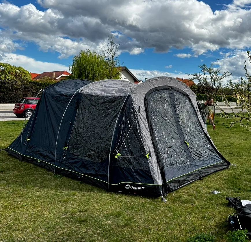 zelt nicht aufheizen Where Tomorrow Pop Up 6 Pers. Wurfzelt Kühl- & Verdunklungseffekt Complete Kits Mannschaftsheim - Glücklich, wer Choose Your Ground Tarp:Rover scout tent 8'x13'