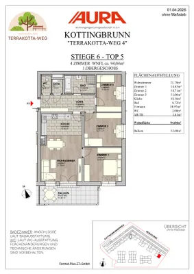 4-Zimmer-Wohnung kaufen in Baden – 93,85 m², € 415.900 – Bild 11 von 11