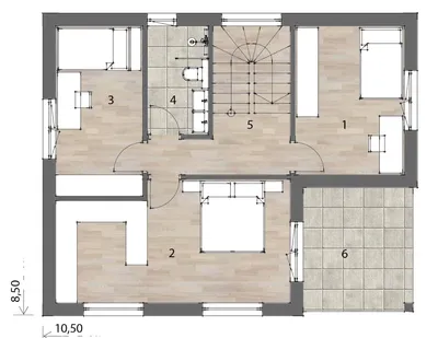 4-Zimmer-Haus kaufen in Leibnitz – 123 m², € 186.800 – Bild 4 von 9