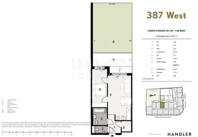 Immobilie kaufen in Wien – 47 m², € 337.900 – Bild 7 von 7
