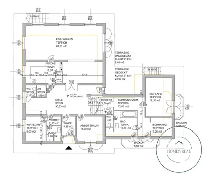 7-Zimmer-Immobilie kaufen in Mödling – 254,68 m², € 1.195.000 – Bild 14 von 16
