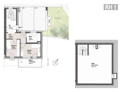 4-Zimmer-Haus kaufen in Salzburg-Umgebung – 87,87 m², € 707.720 – Bild 5 von 7