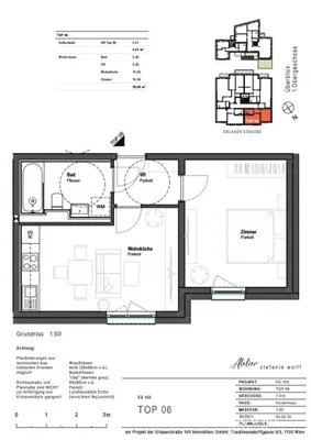 2-Zimmer-Wohnung kaufen in Wien – 38,86 m², € 253.000 – Bild 11 von 12