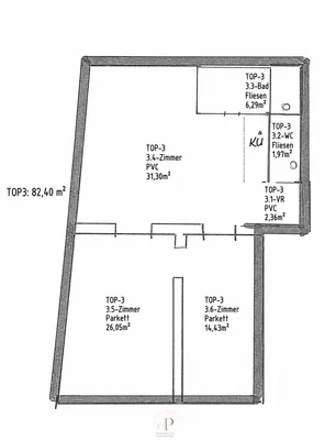 3-Zimmer-Wohnung mieten in Graz – 82,4 m², € 1.055 – Bild 9 von 9
