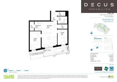 3-Zimmer-Wohnung kaufen in Wien – 68,82 m², € 619.000 – Bild 10 von 10