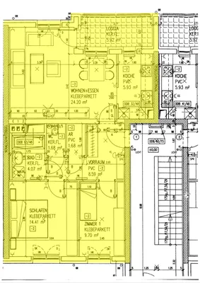 3-Zimmer-Wohnung mieten in Perg – 76,18 m², € 720 – Bild 2 von 6