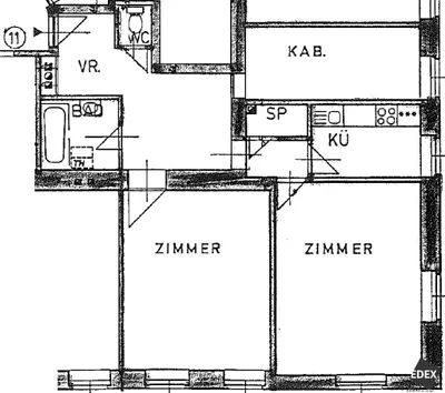 3-Zimmer-Wohnung mieten in Wien – 79,06 m², € 992 – Bild 13 von 13