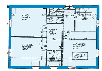 3-Zimmer-Wohnung mieten in Lilienfeld – 75,28 m², € 628 – Bild 2 von 10