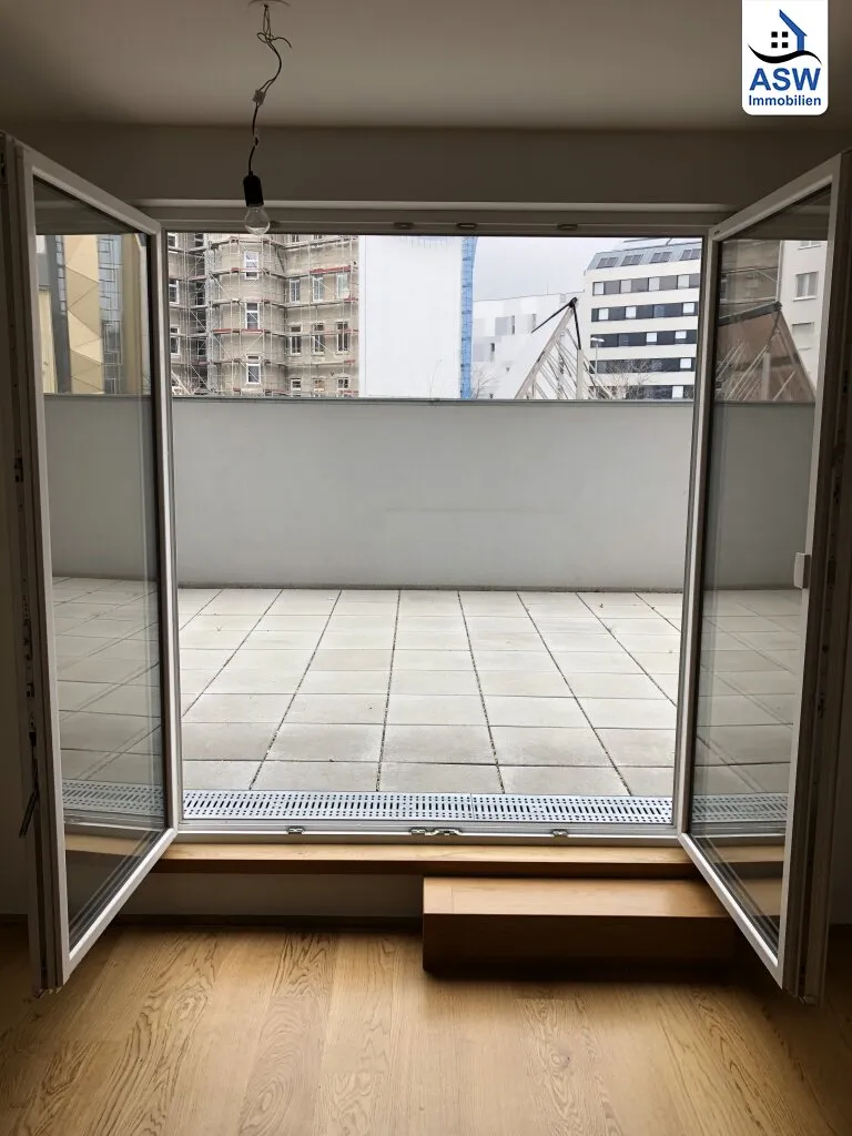 Wunderschöne 2 Zimmerwohnung mit Terrasse Nähe DONAUINSEL & HANDELSKAI - Ansicht 3