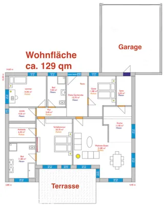 4-Zimmer-Haus kaufen in Wiener Neustadt Land – 129 m², € 699.000 – Bild 38 von 38