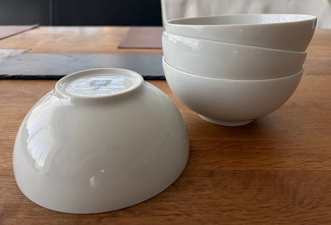IKEA 365 Porzellan Bowl- Müslischalen 4 x, € 6,- (4064 Freiling)