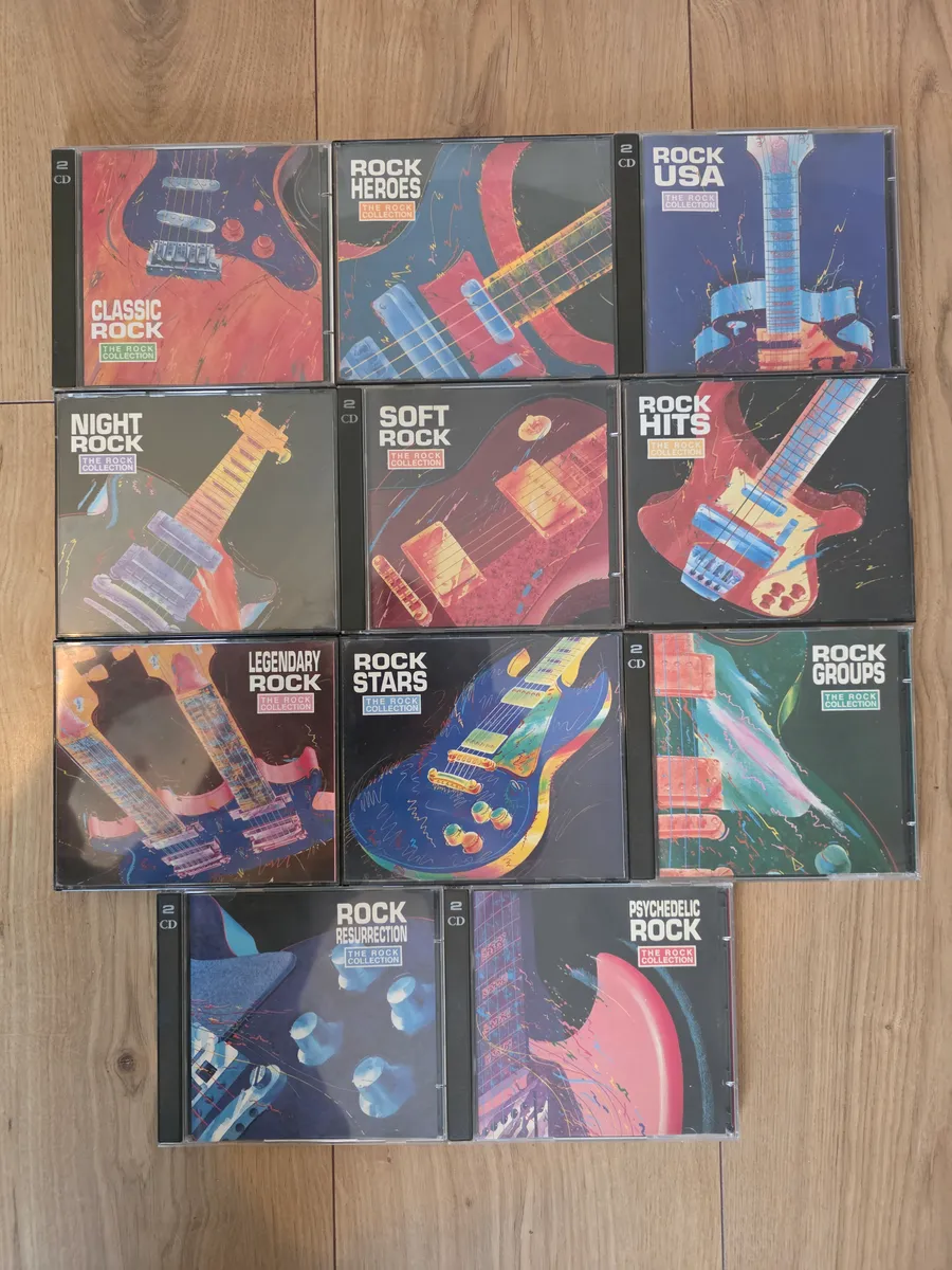 Große CD-Sammlung 367 CDs - Time-Life, GOLD-Editions, Rock, Country ...