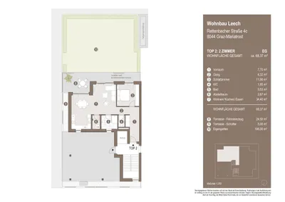 2-Zimmer-Wohnung kaufen in Graz – 68,37 m², € 495.683 – Bild 13 von 13