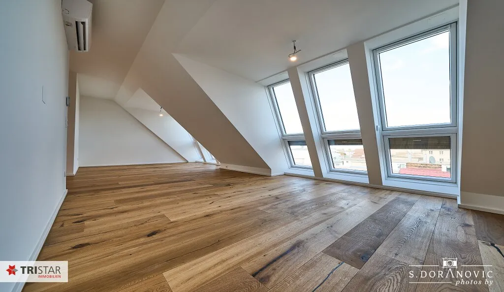 NEU! * Erstbezug * 6 DG-Wohnungen * Weitblick * 1050 Wien - Widok 3
