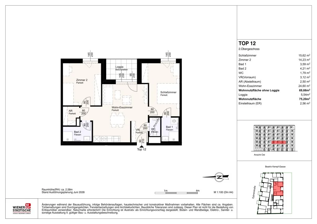 Wohnung – St. Pölten - Ansicht 3
