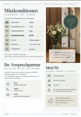 1-Zimmer-Wohnung mieten in Villach Land – 45 m², € 750 – Bild 4 von 4
