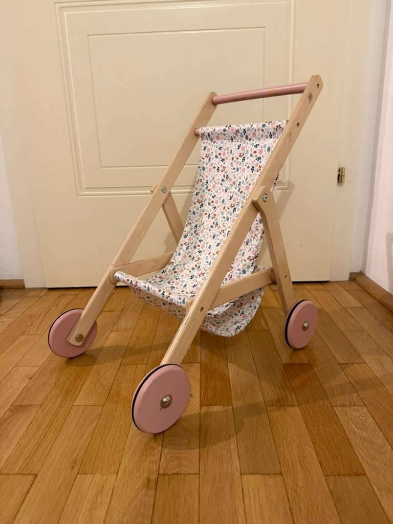 Spielzeug Holz Kinderwagen,  10,- (1040 Wien) - willhaben