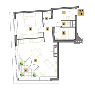 2-Zimmer-Wohnung kaufen in Wien – 62,68 m², € 494.000 – Bild 9 von 9