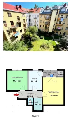 2-Zimmer-Wohnung mieten in Graz – 60 m², € 790 – Bild 2 von 20