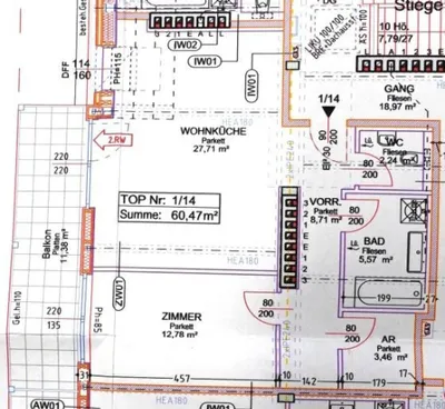 2-Zimmer-Wohnung mieten in Wien – 60,5 m², € 1.099 – Bild 15 von 15