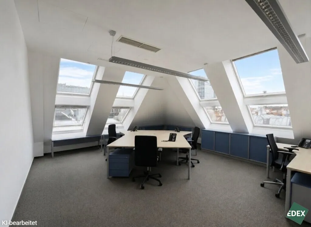 Modernes Dachgeschossbüro Nähe Innenstadt & Augarten - Ansicht 2