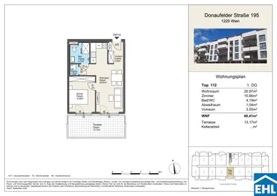 Immobilie kaufen in Wien – 40,41 m², € 263.900 – Bild 6 von 6