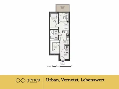 2-Zimmer-Wohnung mieten in Graz – 54,07 m², € 798 – Bild 2 von 20