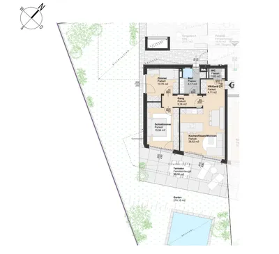 3-Zimmer-Wohnung kaufen in Mödling – 74 m², € 732.440 – Bild 9 von 9