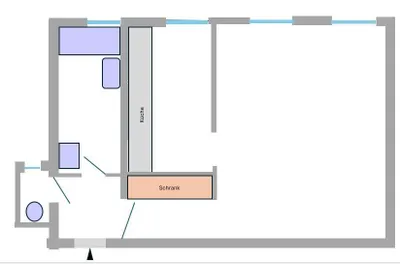 1-Zimmer-Wohnung mieten in Wien – 42 m², € 975 – Bild 3 von 10