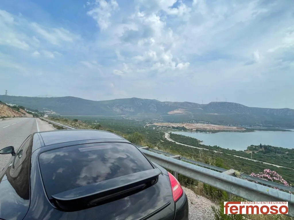 Traumhaftes 9638m² Grundstück mit Meerblick in Mordoğan, Izmir - nur 200.000 EUR! - Ansicht 2