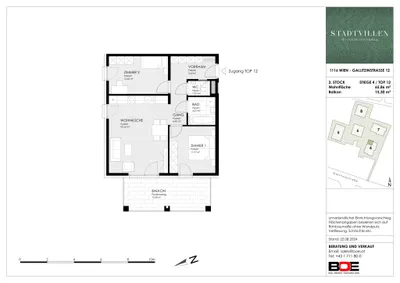 3-Zimmer-Wohnung kaufen in Wien – 65,84 m², € 522.500 – Bild 11 von 11