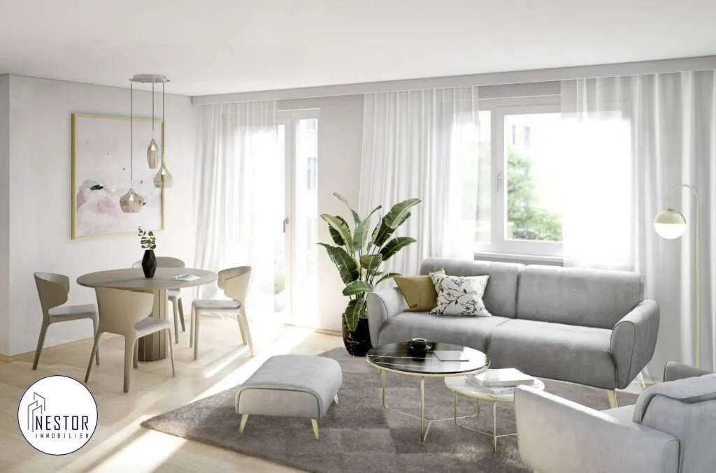 Anlegerwohung | Moderne 4-Zimmer-Wohnung mit Balkon nahe der Alten Donau | Vermietet – pohled 2