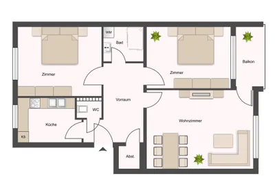 3-Zimmer-Wohnung kaufen in Spittal an der Drau – 77,5 m², € 228.000 – Bild 8 von 8