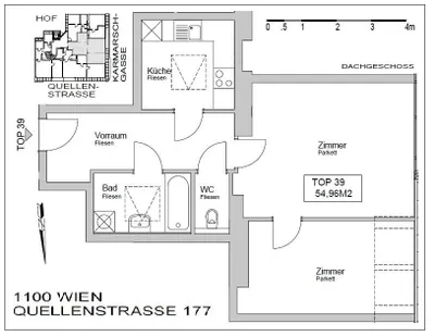 2-Zimmer-Wohnung kaufen in Wien – 54,96 m², € 184.000 – Bild 18 von 19