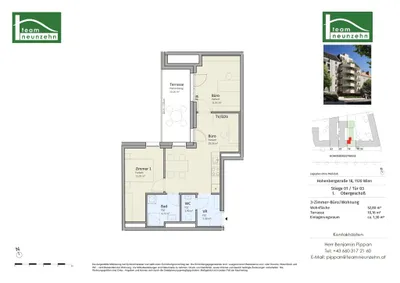Immobilie kaufen in Wien – 52,8 m², € 309.000 – Bild 19 von 19