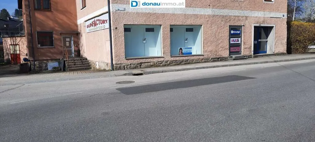 Geräumiges Geschäftslokal in der Waldviertler Stadtgemeinde Groß Gerungs zu mieten - Ansicht 2