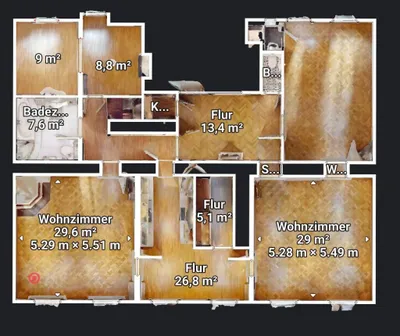 4-Zimmer-Wohnung mieten in Wien – 165 m², € 3.450 – Bild 30 von 30